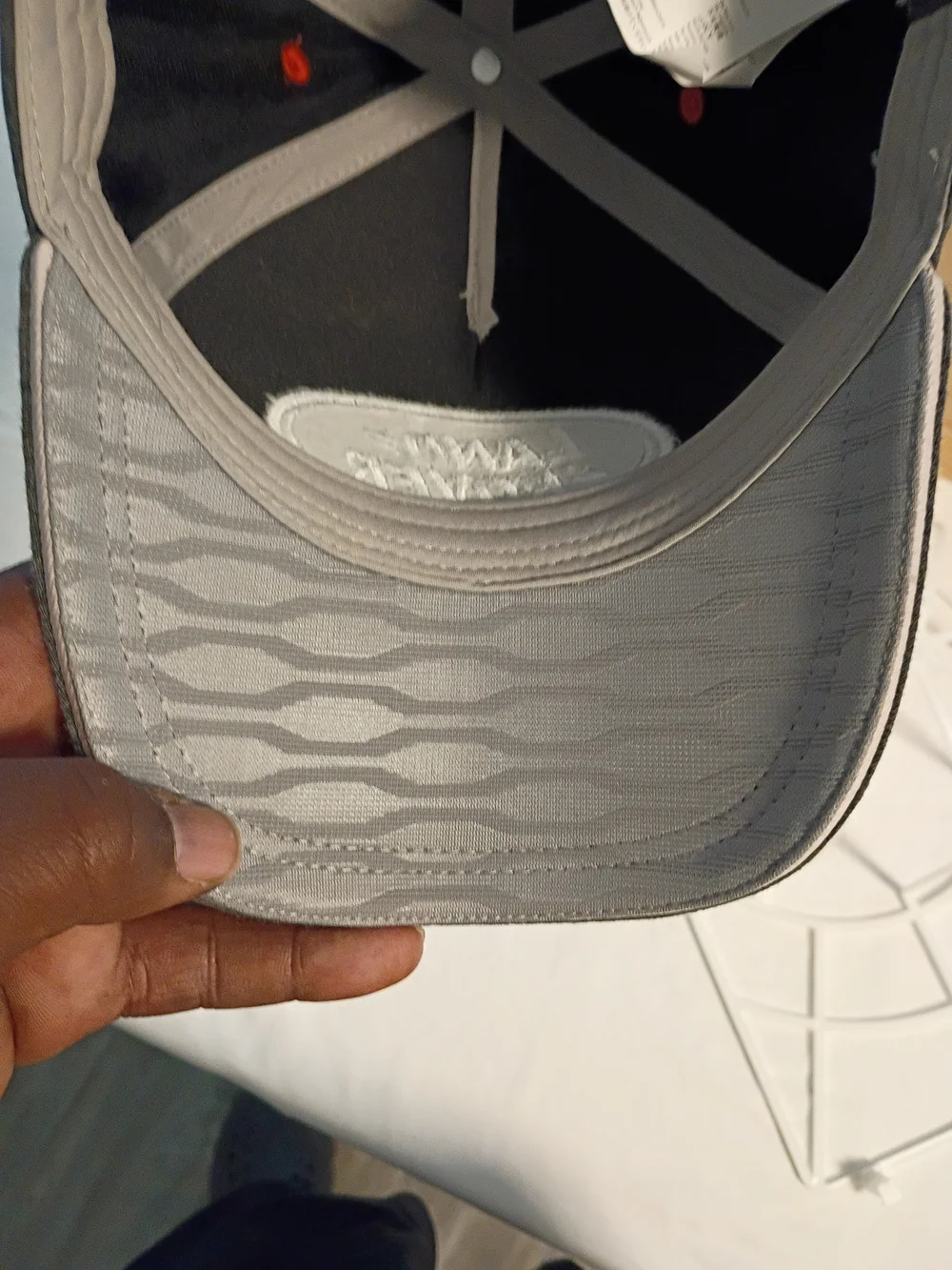 Dark Gray and White Land Rover Logo Baseball Cap